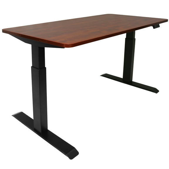 TYCHE HOME Dual Motors Electric Height Adjustable Standing Desk frame, Sit Stand Office Desk with Memory Preset Controller (Tabletop Included)