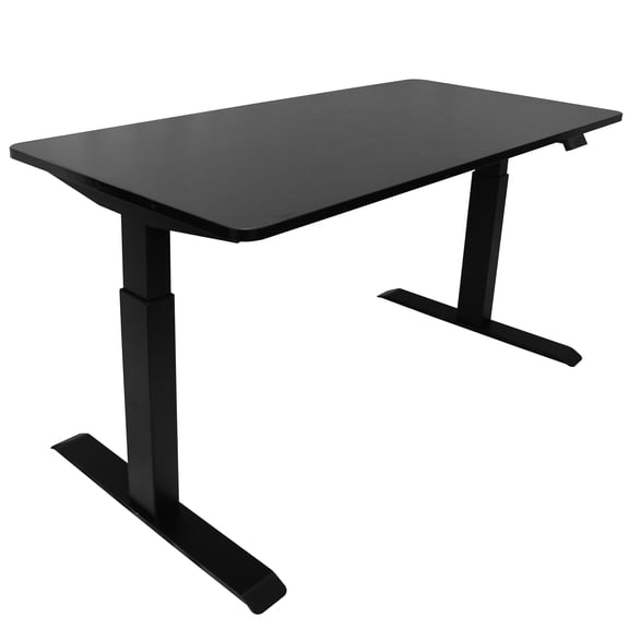 TYCHE HOME Dual Motors Electric Height Adjustable Standing Desk frame, Sit Stand Office Desk with Memory Preset Controller (Tabletop Included)