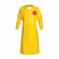 thumbnail image 1 of TYCHEM® 2000, LONG SLEEVE APRON, 52" LONG, ELASTIC WRIST, BOUND NECK, 1 of 2