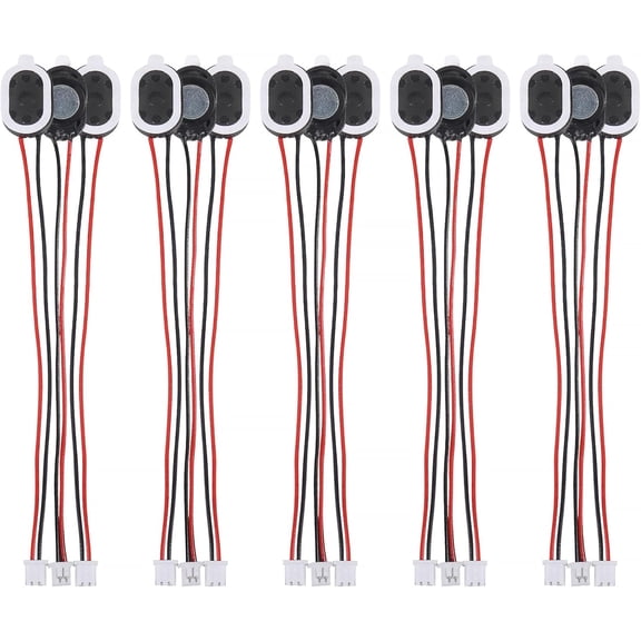TYFRW-15pcs Speaker 1 Watt 8 Ohm Mini Speaker 8ohm 1w Full-Range Cavity Advertising Machine Small Speakers 3.3V 5V with JST-PH2.5mm-2 pin Interface for Raspberry Pi Small DIY Electronic Projects