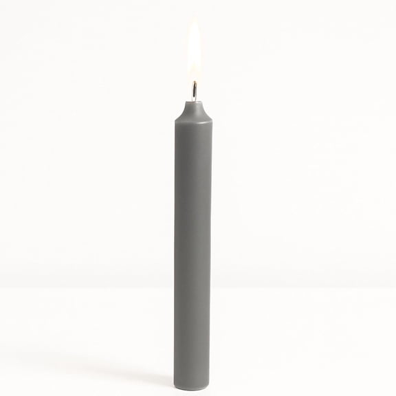 TYFRW-2-Hour Long Burning Unscented Tree or Chime Candles, Gray, 4 Inch Tall - Set of 20