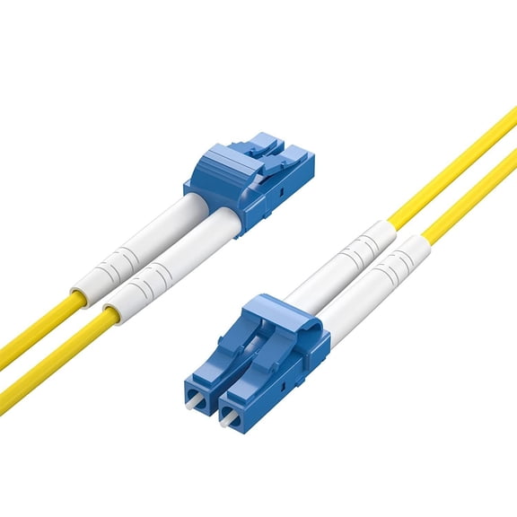 TYFRW-20M OS2 LC to LC Fiber Patch Cable, Single Mode SFP Fiber Jumper, Duplex LC-LC 9/125um, LSZH, 66ft, for 1G/10G SMF SFP Transceiver, Router, Networks and More