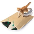 Litter Catching Rug TYFRW-Cat Litter Mats Litter Trapping Mat,Cat Litter Box Mat for Floor ...
