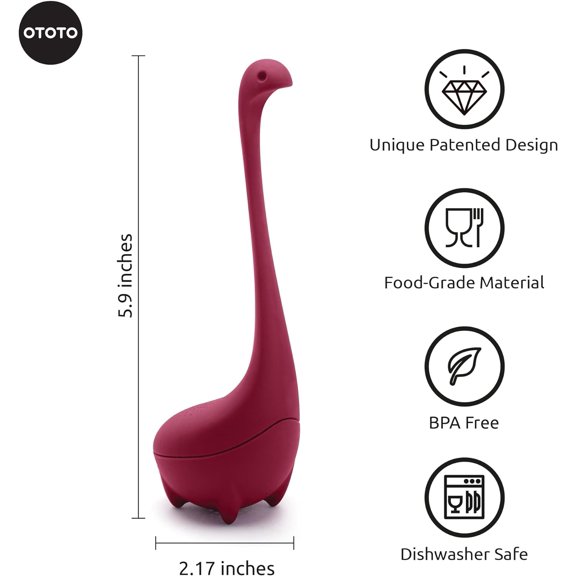 TYFRW-Cute Tea Infuser by - Loose Leaf Tea Steeper, Tea Accessories, Tea Diffusers, Tea Infuser for Loose Leaf Tea, Tea Strainers, Cute Gifts, Tea Gift Set, Kitchen Gifts, Cooking Gadgets
