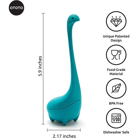 TYFRW-Cute Tea Infuser by - Loose Leaf Tea Steeper, Tea Accessories, Tea Diffusers, Tea Infuser for Loose Leaf Tea, Tea Strainers, Cute Gifts, Tea Gift Set, Kitchen Gifts, Cooking Gadgets