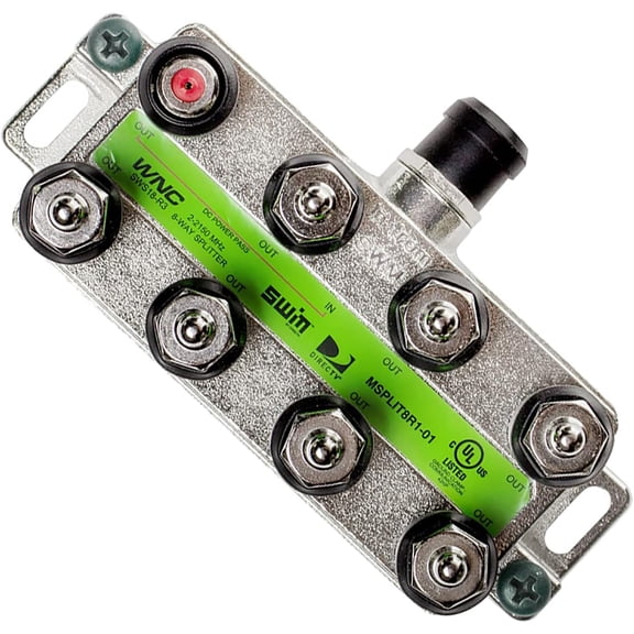 TYFRW-Directv 8-Way Wide Band Splitter for SWM LNB