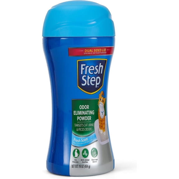TYFRW-Odor Eliminating Powder, Litter Box | For Cat Litter | Neutralizing Formula | 16 Ounces | Pack of 2