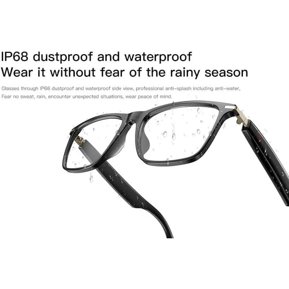 TYFRW-Smart Glasses with Bluetooth for Men Women Color-Change Lens Bluetooth 5.4 with Speaker Anti-Blue Light Built-in Microphone for Android iOS