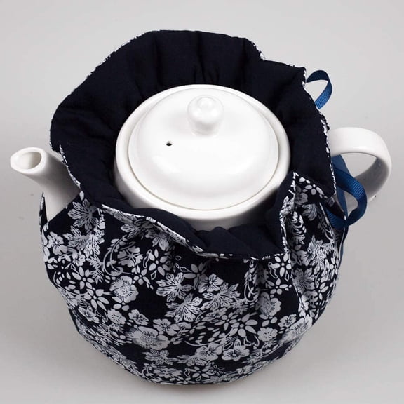 TYFRW-Tea Cosy - Cotton Printed Tea Cosy, Kitchen Tea Pot Dust Cover, Breakfast Warmer, Insulation and Keep Warm, Color#1
