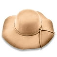 thumbnail image 1 of TYGHBN British Retro Woolen Dome Autumn and Winter Large Brimmed Sun Hat Wide Visors for Women Dyke Hat Visor Women Womens Hat Fedora Mens Summer Hats Womens Beach Bags River Rafting Hats Floppy Hat, 1 of 4