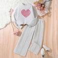 thumbnail image 1 of TYGHBN Children Casual Comfortable and Stylish Long Sleeved Sleepwear Set Easter Outfit 4t Must Haves Girl Mom and New Born Matching Outfits Cute Baby Things Baby Girl Wrap Ruffle Pants for Babies, 1 of 8