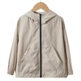 thumbnail image 1 of TYGHBN Children's Casual Fashion Solid Color Unisex Sun Clothing (2 16 Years Old) Kids Warm Jackets Boys Ski Coat Fall Coat for Kids Boy Coat Winter Study Windbreaker Thick Kids Jacket Toddler Winter, 1 of 2