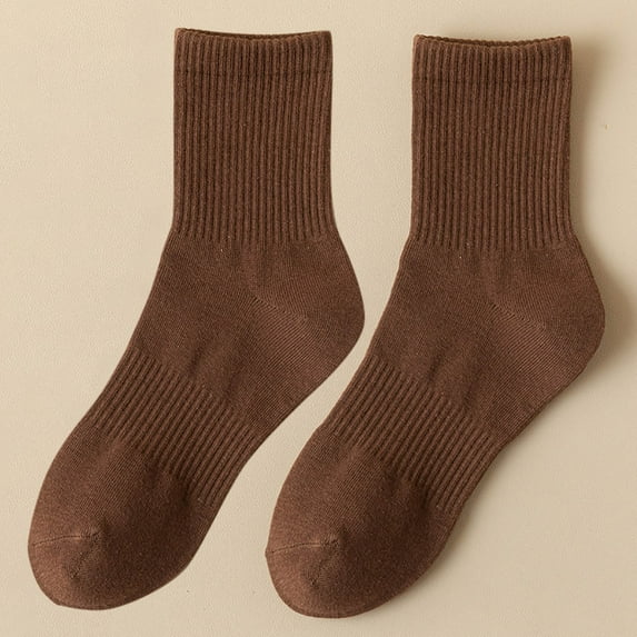 TYGHBN Couples Spring Summer Tube Solid Color Socks Men's and Women's Sweat Absorbent Breathable Sports Stockings Christmas Stockings with Letters on Them Fishnet Stockings with Shorts Thigh High