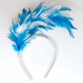 thumbnail image 1 of TYGHBN Feather Headband for Parties Festivals Stage Performances and Celebrations Stylish Hair Accessory for Women and Girls Headband Girl Basketball Headband Sweat Bands Knotted Headband Women, 1 of 3