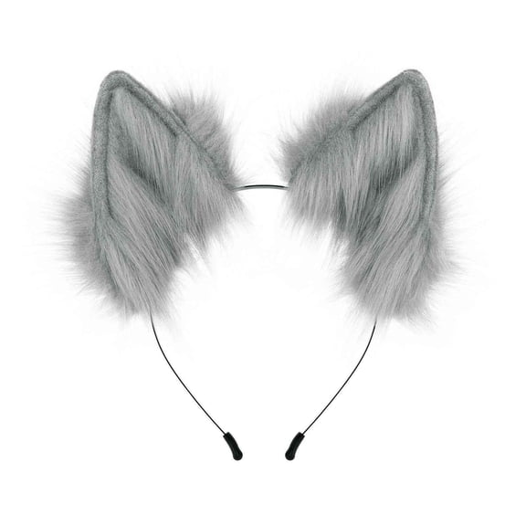 TYGHBN Handmade Wolf Ears Headband Party Accessories Knotted Headband Mens Headbands 90’s Headband Head Band Headbands for Girls 8-12 Take 6 Join The Band Sporty Headband Ladies Headbands Runners
