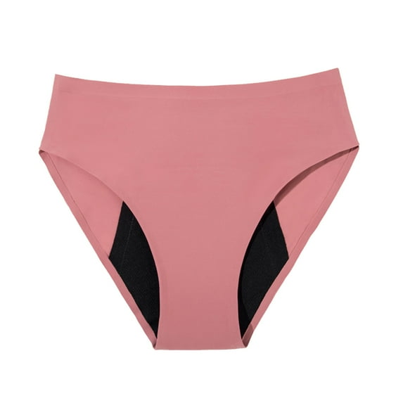 TYGHBN High Waisted Leak Proof Panties Underwear for Women Leak Proof Overnight Menstrual Panties Briefs Panties for Women Bikini Brief Womens Panties Seamless No Show Lace Underwear Womens Bikini