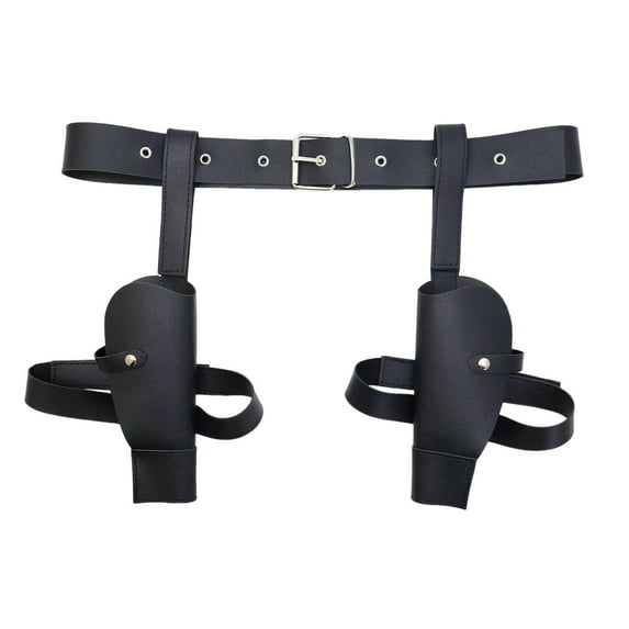 TYGHBN Holster Vintage Holster Revolver Holster Holder Cowboy LARP Accessory Tact Belts for Men Belt Leather No Buckle Mens Big and Tall Belts Dark Leather No Break Belt Big and Tall Designer Belts