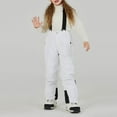 thumbnail image 1 of TYGHBN Kids Snow Pants Winter Warm Skiing Snowboard Pants for Boys Girls Girls Snow Bibs Coat Kids Snowboarding Outfits Toddler Snow Gear 5 6t Snow Pants Ski Pants 7 Years Girls Boys Snow Pants Girl, 1 of 3