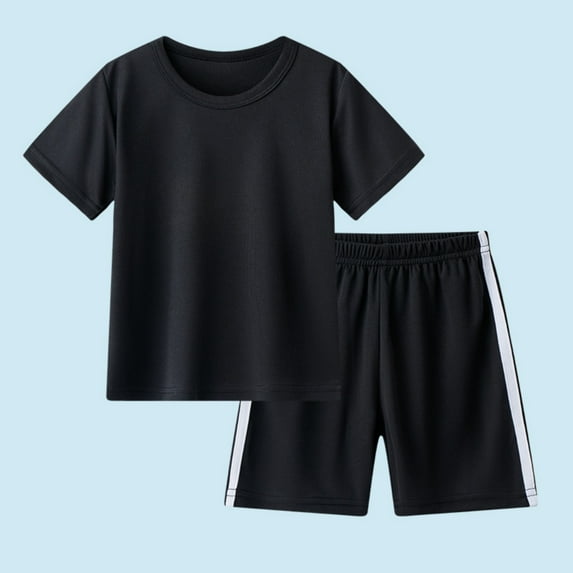 TYGHBN Kids Toddler Baby Unisex Spring Summer Short Sleeve Sports Tshirt Shorts Outfits Clothes Happy Hedgehog Outfit for Girls 3 Piece Set 5t Boy Clothes Fall Baby Boy Bring Home Outfits Baby Boy