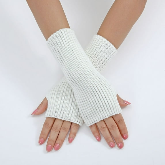 TYGHBN Ladies Warm Knit Fingerless Gloves Convertible Mittens Fashion Flowers Mittens for Women Cold Weather Heated Women Mittens Ski Gloves Mittens Men Mittens for Women Cold Weather Heated Winter