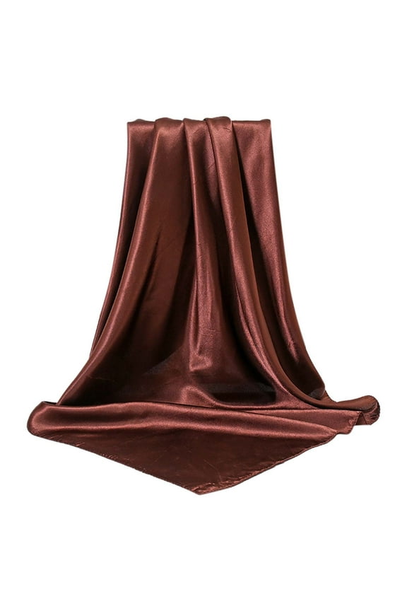 Large Square Satin Head Scarf Silk Hair Scarf Square Hair Bandanas Large Scarf Sleeping Head Wraps for Women Oversized Wool Hats Women Cowhide Hat Girls Barrette Hat Wool Sock Mens French Hats