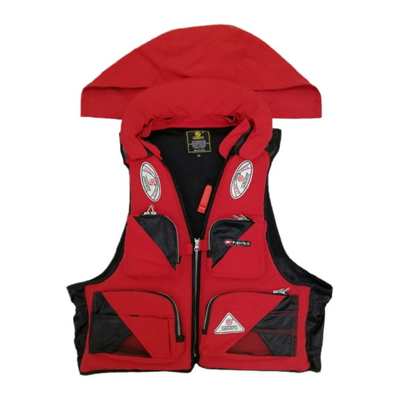 TYGHBN Men's and Women's Sea Fishing Life Jacket Pocket Function Detachable Surf Swimming Rock Fishing Buoyancy Vest Vest plus Size Bathing Suits for Women with Skirt plus Size Swimwear for Women Two