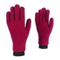 thumbnail image 1 of TYGHBN Men's and Women's Winter Warm Gloves Thick Double Knit Solid Color Cold Weather Mittens Gloves Mittens Women Cold Weather Mittens for Women Cold Weather Heated Winter Mittens for Women Cold, 1 of 2