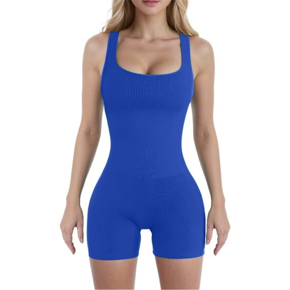 TYGHBN Seamless Yoga Bodysuit with Removable Padded Bra & Threaded Spandex Shorts Women's Compression Workout Pants Suite Woman Yoga Clothes for Men Set Women Jogging Suit Set Natural Yoga Mat Set