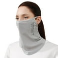 thumbnail image 1 of TYGHBN Summer Outdoor Sun Protective Scarf with Ear Hanging Design Ideal for Outdoor Activities Pair with Sun Hats Lightweight and Breathable for Effective Neck Gaiters Head Scarf for Women Ladies, 1 of 3