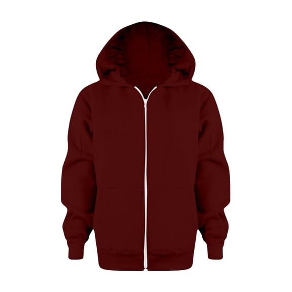 TYGHBN Sweatshirt Color Solid Zip Jackets Long Hoodie Top Sleeve Up Girls Kids Boys Coat&jacket Little Girl Hoodie Jacket Baby Boy Sweat Shirt Skeleton Zip up Hoodie Youth Hoodie Boy Zippe Cat Hoodie