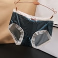 thumbnail image 1 of TYGHBN Traceless Feel Thin Transparent Silk Smooth Underwear for Women Breathable Pure Mid Waist Transparent Triangle Pants Womens Work Out Panties to Be Delive Panties for Women Pack High Waist, 1 of 2