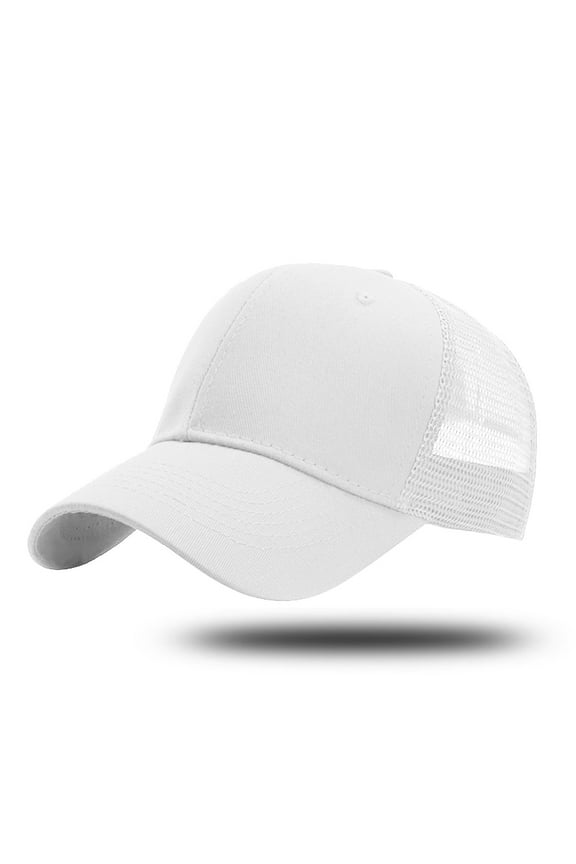 Trucker Hat Baseball Cap Structured Plain Design 6 Panel Adjustable Size Popular Items Kitchen Baseball Cap Stuff Hat Headhunter Hat Scrub Caps Men Ladies Caps and Hats Rolling Stripe Hat Frat