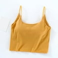 thumbnail image 1 of TYGHBN Umbilical Sling with Chest Pad High Waist and Square Collar Back U Thin Shoulder Strap and Beautiful Back Underwear for Women In Summer. to The Heart Shirt Womens under Shirts for Warmth Top, 1 of 3