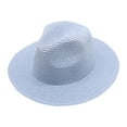 thumbnail image 1 of TYGHBN In Wide Brim Hats for Summer Sunshine Beach Trip Ivory and Brown Outdoor Hats Men Mens Outdoors Hats Hiking Hats for Men Solar Hats for Men Leek Hat Counselor Hat Bank Visor Mens Beach Hat C3, 1 of 6