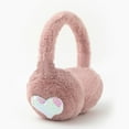thumbnail image 1 of TYGHBN Winter Cat Ear Earmuff Sequin Heart Shape Ear Muf Adjustable Girls Women Ear Warmers Pluh Outdoor Ear Covers Ear Women Running Ear Covers Boys Earmuffs and Gloves Winter Earmuffs for Toddler, 1 of 4