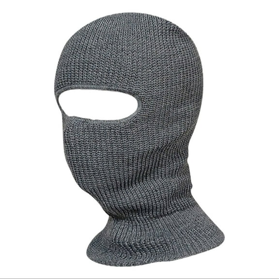 TYGHBN Winter Riding Winter Warm Hole Head Cover Outdoor Knitted Wool Hat Ski Hat Ear Cap Mens Lumber Snow Ski Hat Men Mens Snow Hat Plaid Hat Boys Leather Winter Hats for Men Winter Hays for Babies