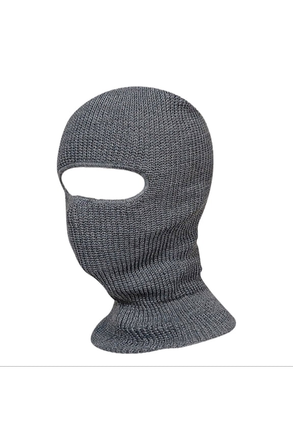 Winter Riding Winter Warm Hole Head Cover Outdoor Knitted Wool Hat Ski Hat Ear Cap Mens Lumber Snow Ski Hat Men Mens Snow Hat Plaid Hat Boys Leather Winter Hats for Men Winter Hays for Babies