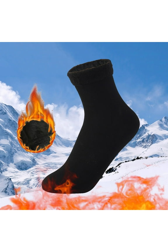 Winter Warm Thermal Socks for Men Women Extra Thick Insulated Heated Crew Boot Socks for Extreme Cold Weather Womens Stalkings Fuzzy Shirt Purge Knee High Sock Sheer Knee High Top for Winter