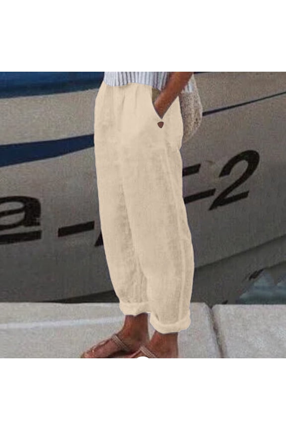 Women High Waisted Wide Leg Pants Fashion Drawstring Elastic Trousers Comfy Straight Leg Long Pants with Pockets Women Plaid Pants Casual Knit Pants Womens Casual Pants Petite Sweatpants Women