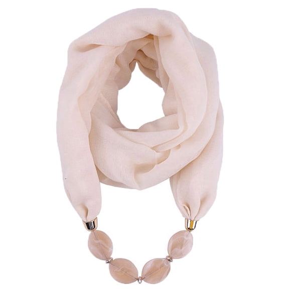 TYGHBN Women Necklace Pendant Scarf Ethnic Style Soft Necklace Scarf Print Scarfs for Women Winter for Women Scarf Capturing Couture Scarf Head Scarf Aka Scarves Scarf Purse Scarfs for Handbag Handle