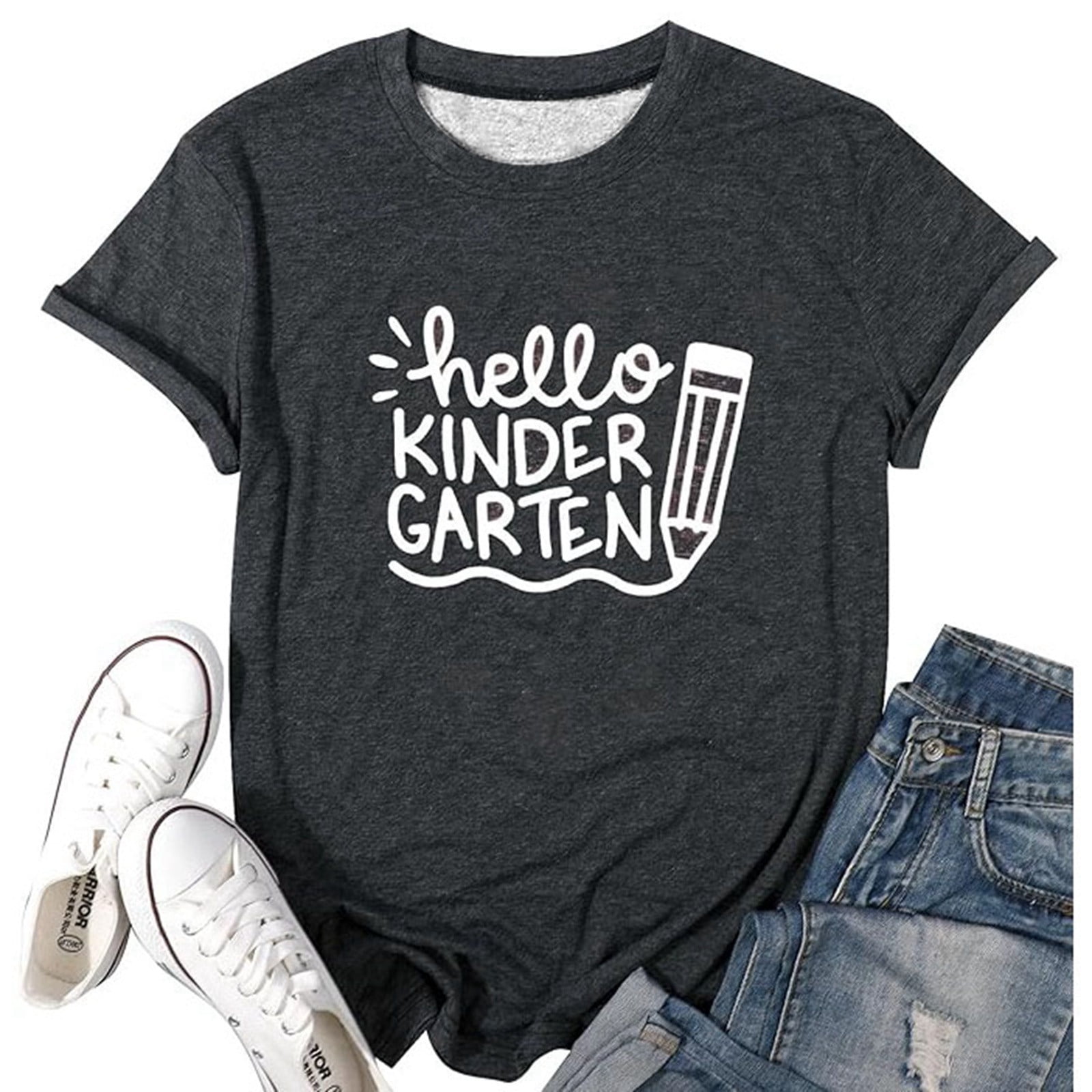 Bow Graphic Round Neck Short Sleeve T-Shirt main image 0