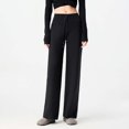 thumbnail image 1 of TYGHBN Women's Casual Pants High Waisted Comfortable Stretchy Soft Trousers for Daily Wear Outdoor Activities and Home plus Size Casual Pants for Women Petite Women Casual Pants plus Size Long Sweat, 1 of 4