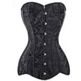 thumbnail image 1 of TYGHBN Women's Casual Steel Bone Bundle Waist Bouquet Body Clothing Body Shaping Body Underwear Corset Dresses Lacy Undershirt Women Full Body Lingerie Open Crotch plus Waist Training Corset Sweat, 1 of 2