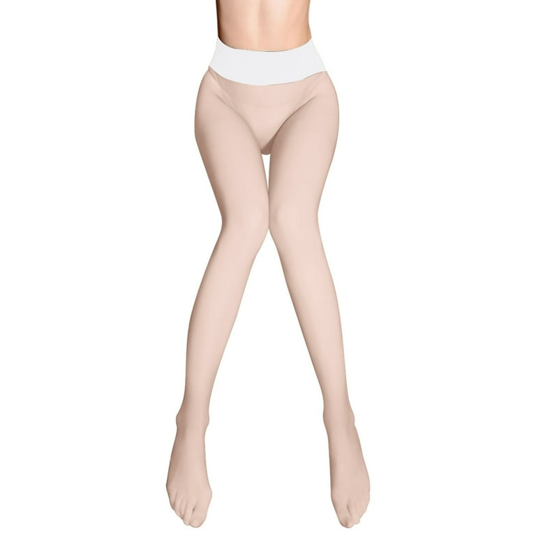 TYGHBN Women's Deep Crotch Seamless Pantyhose Summer Thin