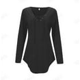 thumbnail image 1 of TYGHBN Women's Lace Up V Neck Long Sleeved Tops Tunics Basic Shirts Bandage Pullover T Shirts Extra Long Sleeve Athletic Shirts Pack Women Women S Long Sleeve Shirts Raglan Short Sleeve Shirt Women, 1 of 7