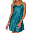 thumbnail image 1 of TYGHBN Women's Sleepshirt Nightgown Short Sleeveless Lightweight Comfortable Dress for Everyday Relaxation and Nightwear Sleeve Large Nylon Night Shirts Womens Nightgowns with Sleeves Oversized, 1 of 4