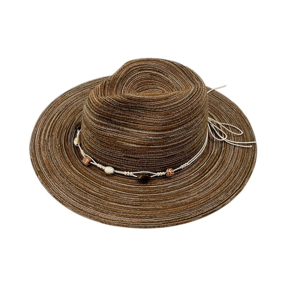 TYGHBN Women's Straw Sun Hat Sunscreen Hat Hat Natural Womens Visor Outback Hat Washable Gardening Hat Women Rain Hat Men Jasmine Fedora Hats for Men Hats for Women Large Head Travel Hats Fedora for
