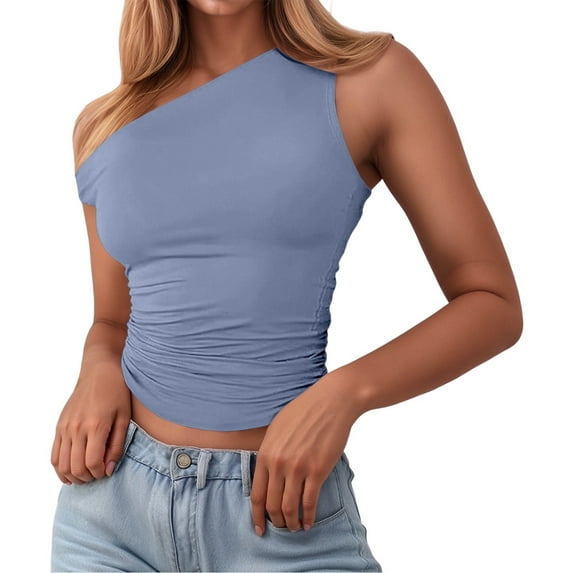 TYGHBN Women's Tanks & | Stylish and Versatile Women's Sleeveless Tops for Everyday Wear | Comfortable and Breathable Fabric for All Day Comfort Top Women Baggy Casual Shirts Women Tops Athletic