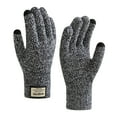 thumbnail image 1 of TYGHBN Women's Wool Gloves Cycling Men's Thickened Warm Winter Windproof Screen Knitting Mittens for Women Cold Weather Heated Gloves Mittens Men Mittens for Women Cold Weather Heated Winter Gloves, 1 of 3