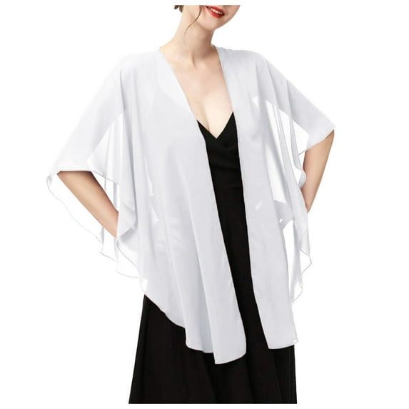 TYGHBN Womens Chiffon Shawls and Wraps Wedding Party Sheer Shawl Scarf for Evening Dresses Accessories Cover Up Womens Blanket Wrap Scarf Sheer Jacket for Formal Dress Winter Scarfs for Women Ladies